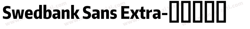 Swedbank Sans Extra字体转换